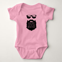 Body Papa barbe Bébé Un morceau Costume corporel