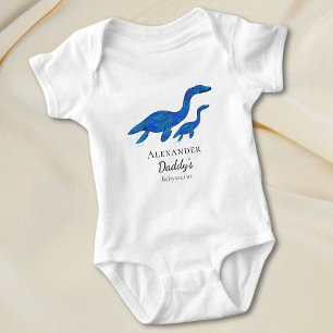 Body Papa Dinosaure et Bébé Personnalisés