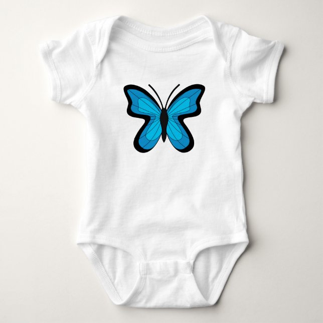 Body Papillon bleu (Devant)