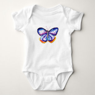 Body Papillon Dessin Baby Jersey Bodysuit