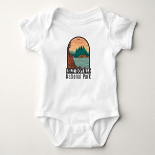 Body Parc national Isle Royale Michigan Vintage  