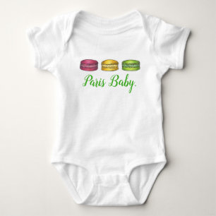 Body Paris Baby French Food Macaron Cookies France