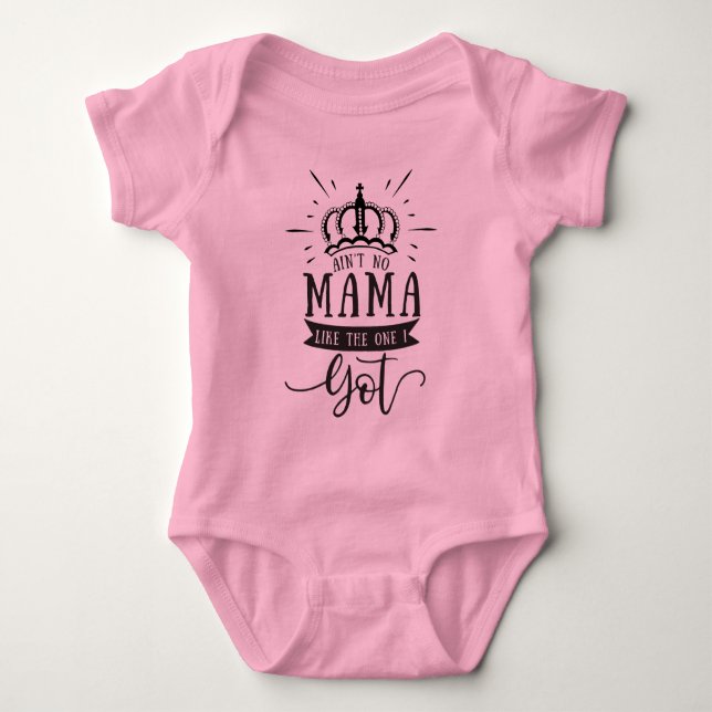 Body Pas de maman comme celle que j'ai (Devant)