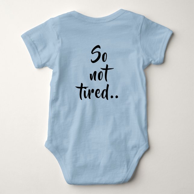 Body Pas Fatigué Bébé (Dos)