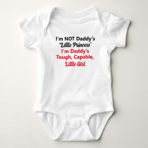 Body Pas la petite princesse, la fille de papa