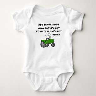 Body Pas un tracteur s'il n'est pas vert