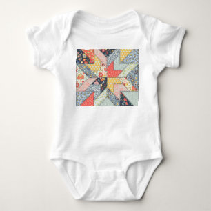 Body Patchwork Floral : Ornement Vintage