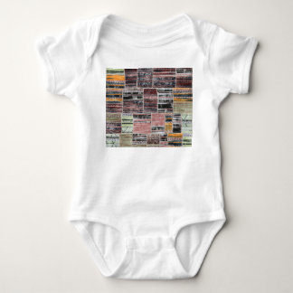 Body Patchwork Quilt Collage Impression transparente.