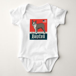 Body Patriotique Boston Terrier