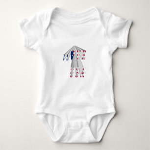 Body Patriotisme effarant : I Love USA Perspective Art