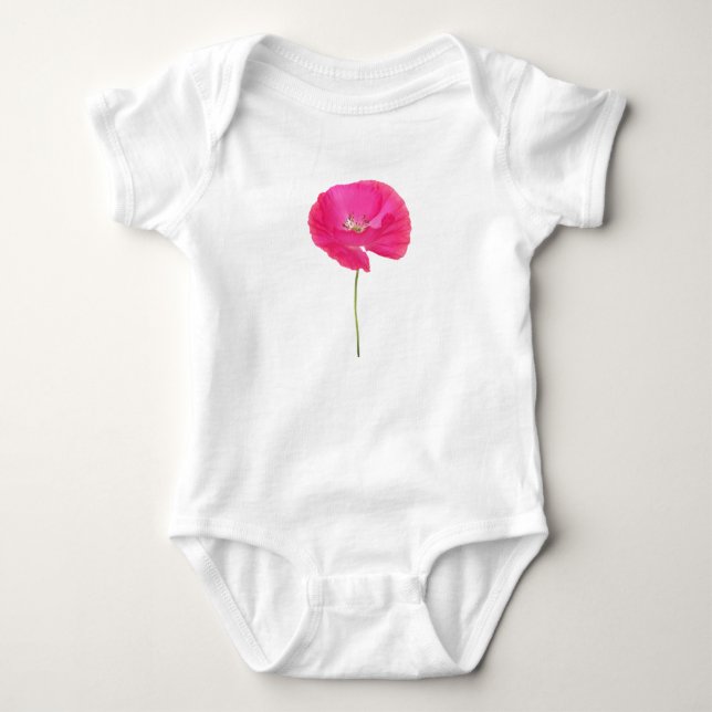 Body pavot rose (Devant)