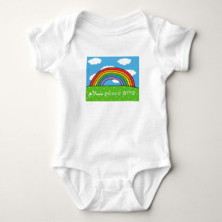 Body Peace Shalom Salaam Baby Bodysuit