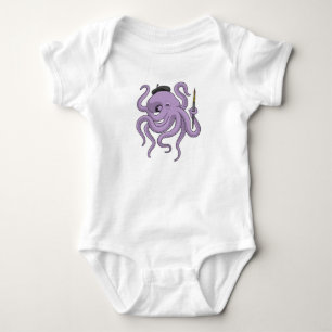 Body Peinture Octopus Peinture brosse