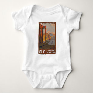 Body Peinture publicitaire de voyage dans la Rome antiq