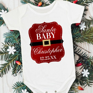 Body Père Noël Baby Baby de Noël