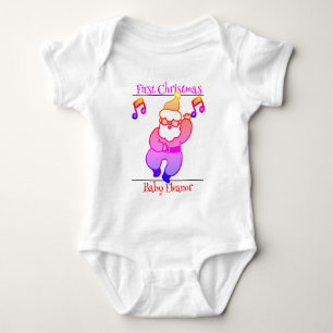 Body père Noël, bébé Noël