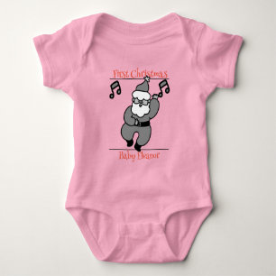 Body père Noël, bébé Noël