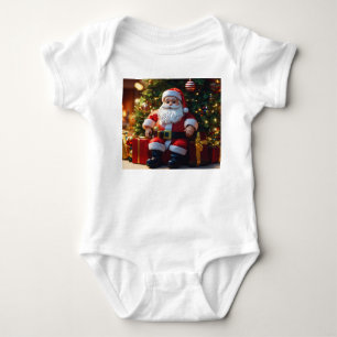 Body "Père Noël Little Helper : Adorable Imprimé Baby J