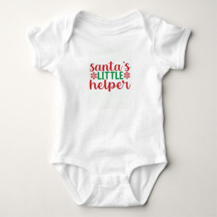 Body "Père Noël Little Helper" avec un bébé mignon