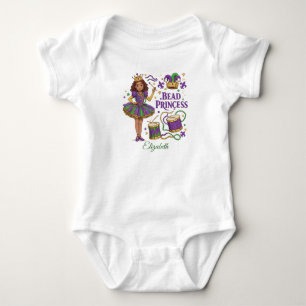 Body Perle Personnalisée Princesse - Mardi Gras