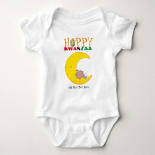 Body Personnalisable Happy KWANZAA Nouveau bébé né