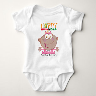 Body Personnalisable Joyeux KWANZAA Nouvel Enfant Né An