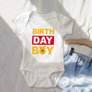 Body Personnalisé Winnie the Pooh Birthday Boy