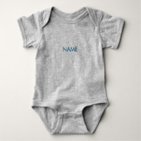 Personnaliser avec nom texte minimaliste marine bl