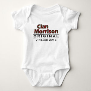 Body Personnaliser vintage de Morrison de clan votre