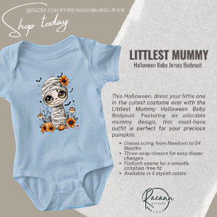 Body Pet costume de mummy pour bébé pour Halloween, bod