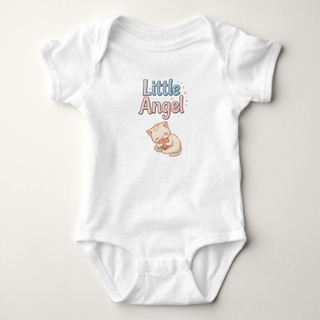 Body Petit ange bébé chat (Devant)