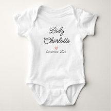 Petit bébé minimaliste bientôt | Cadeau personnali