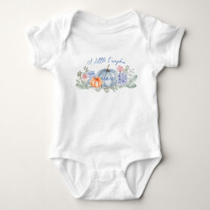 Body Petit Citrouille floral Halloween Baby shower d'au