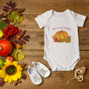 Body Petit Citrouille personnalisé Bodysuit bébé