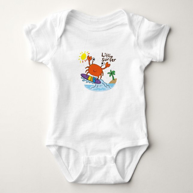 Body Petit crabe mignon (Devant)
