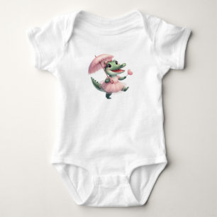 Body Petit crocodile amoureux