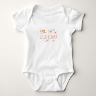 Body Petit Fleur sauvage Baby Chemise Baby Bodysuit