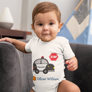 Body Petit Garçon policier et voiture