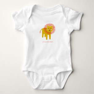 Body Petit Lions mignon Bodysuit bébé avec texte person