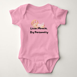 Body 👶 "Petit Miracle, Grandes Personnalités" Baby Tee