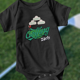 Body Petit Papa's Little Caddie Future Golfer Nom Garço