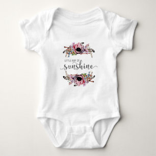 Body Petit Rayon de Soleil Tutu pour bébé fille Boho