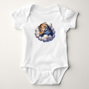 Body Petit tigre dormant paisiblement
