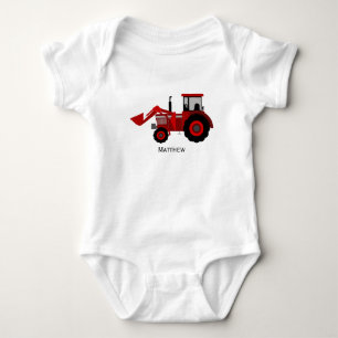 Body Petit tracteur rouge
