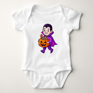 Body Petit Vampire avec Bonbons de Citrouille