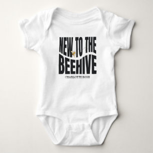Body Petite Abeille en Route Fête Prénatale Jaune Bébé