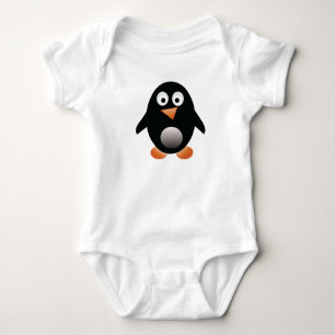 Body Petite pièce en t potelée de bébé de pingouin