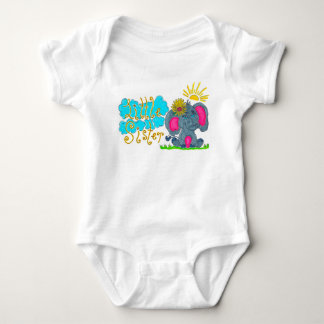 Body "Petite Soeur" - Combinaison bébé éléphant