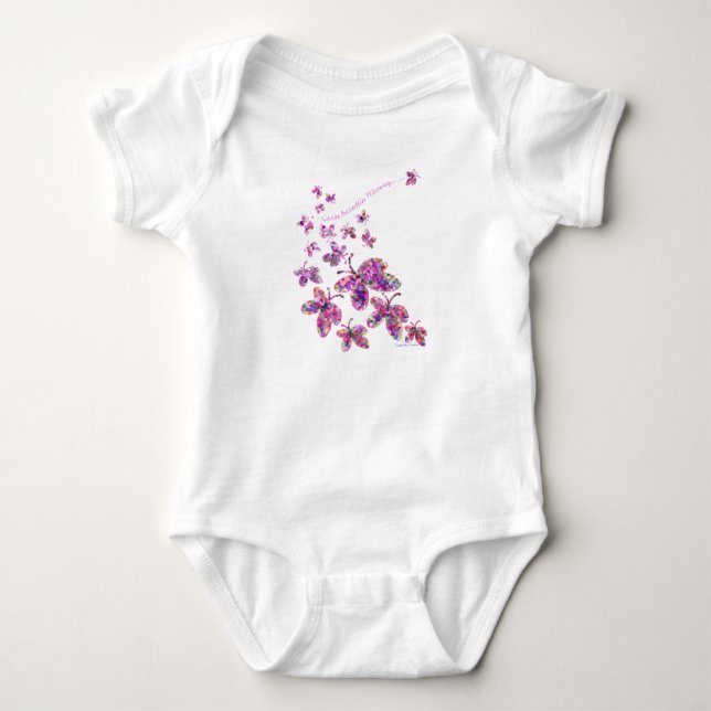 Body Petits papillons voltigeant (Devant)