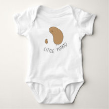Peu de babysuit de pomme de terre